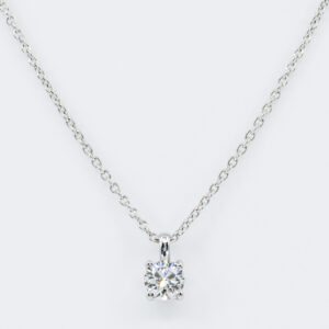 Collana punto luce diamante Shiny White - Gioielleria Casavola di Noci - idee regalo compleanno fidanzata