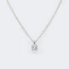 Collana punto luce diamante Shiny White - Gioielleria Casavola Noci - Certificato GIA - idea regalo fidanzata compleanno