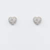 Orecchini cuore Liberty White - Gioielleria Casavola Noci - idea regalo compleanno donne