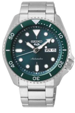 Seiko 5 Sports SRPD61K1 - Gioielleria Casavola Noci - orologio automatico verde acciaio