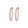 Bronzallure Orecchini Cerchio WSBZ0177WR idea regalo donne fidanzata - Gioielleria Casavola Noci - main