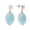 Orecchini pendenti Bronzallure WSBZ01404AZPRL idea regalo amica compleanno - Gioielleria Casavola Noci - dettaglio