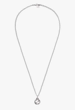 Gucci Jewelry Argento YBB455535001 - Gioielleria Casavola Noci - collana doppia G argento - idee regalo unisex