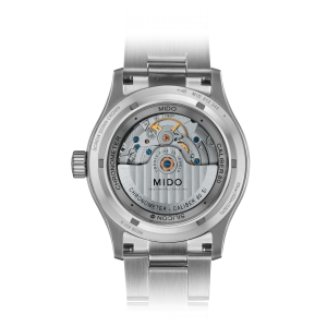 Mido Multifort Chronometer 1 M038.431.11.031.00 - Gioielleria Casavola Noci - orologio automatico COSC - fondello movimento a vista