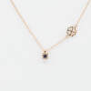 Collana punto luce zaffiro Starlight Rose - Gioielleria Casavola Noci - idee regalo donne per ogni occasione