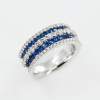 Anello fascione zaffiri princess Prestige - Gioielleria Casavola Noci - wishlist - idee regalo donne - high end jewelry ring
