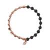 Bracciale Rainbow Bronzallure WSBZ01431BS - Gioielleria Casavola di Noci - idee regalo compleanno ragazza - perline spinello nero