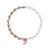 Bracciale Rainbow Bronzallure WSBZ01431WA - Gioielleria Casavola di Noci - idee regalo compleanno ragazza - perline agata bianca