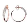Orecchini cerchio Bronzallure WSBZ00939WR - Gioielleria Casavola di Noci - idee regalo compleanno moglie - pave di zirconi