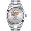 Tissot Gentleman Powermatic 80 T127.407.11.031.01 - Gioielleria Casavola di Noci - orologio automatico svizzero open heart - quadrante argentato