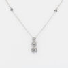 Collana trilogy oro bianco Invisible - Gioielleria Casavola di Noci - idee regalo sposa importante - per lei - bridal