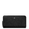 Montblanc Sartorial portafogli 130319 - Gioielleria Casavola di Noci - idee regalo compleanno donna 40 anni - vera pelle di vacchetta colore nero