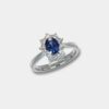 Anello zaffiro Sunflower Nature White - Gioielleria Casavola di Noci - idee regalo compleanno 18 anni ragazza