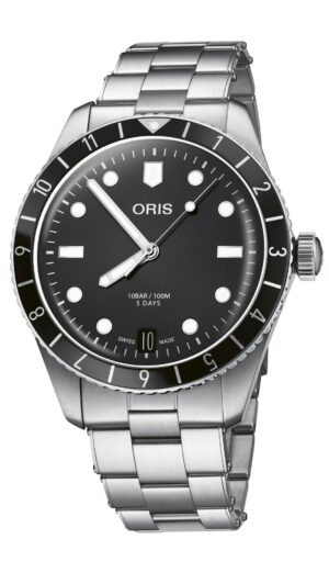 Oris Divers Sixty-Five 12H 01 400 7772 4054-07 8 20 18 - Gioielleria Casavola di Noci - orologio automatico svizzero GMT con calibro di manifattura