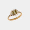 Anello solitario diamante giallo fancy Prestige - Gioielleria Casavola di Noci - idee regalo compleanno donna 50 anni - in oro rosa