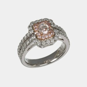 Anello oro bianco diamanti rosa Prestige - Gioielleria Casavola di Noci - idee regalo compleanno per una donna che ama il lusso