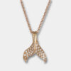 Collana coda di balena oro rosa e diamanti Nature - Gioielleria Casavola di Noci - idee regalo compleanno migliore amica