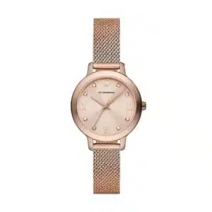 Emporio Armani Orologi AR11512 - Gioielleria Casavola di Noci - idee regalo compleanno ragazza 18 anni - accessori color oro rosa