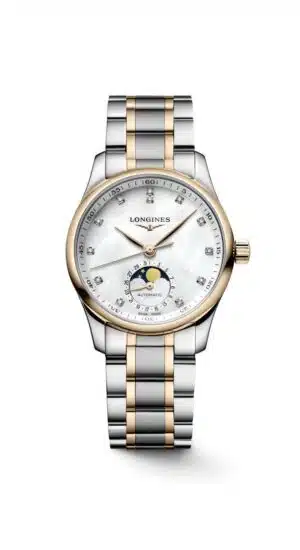 Longines Master Collection L2.409.5.89.7 - Gioielleria Casavola di Noci - orologio automatico svizzero da donna in oro rosa ed acciaio con diamanti