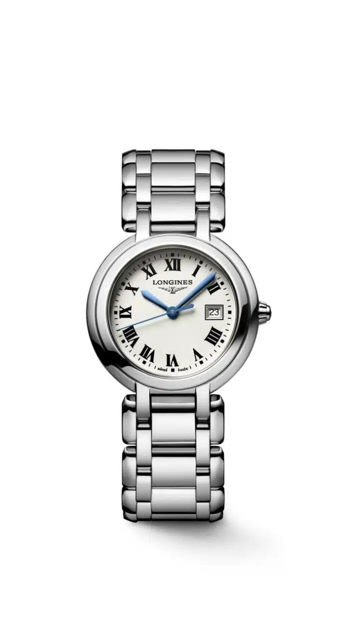 Longines Primaluna L8.122.4.71.6 - Gioielleria Casavola di Noci - orologio svizzero da donna in acciaio INOX di forma rotonda