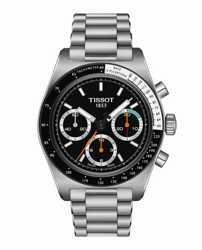 Tissot PR516 Mechanical Chronograph T149.459.21.051.00 - Gioielleria Casavola di Noci - orologio svizzero con bracciale in acciaio INOX e rivestimento color nero