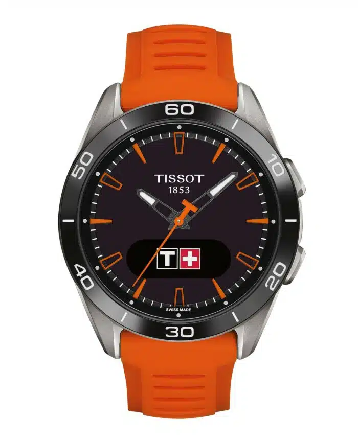 Tissot T-Touch Connect Sport T153.420.47.051.02 - Gioielleria Casavola di Noci - orologio svizzero smartwatch ibrido - cassa in titanio con schermo amoled