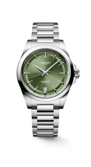 Longines Conquest L3.720.4.02.6 - Gioielleria Casavola di Noci - orologio svizzero automatico unisex cassa 38 mm quadrante verde