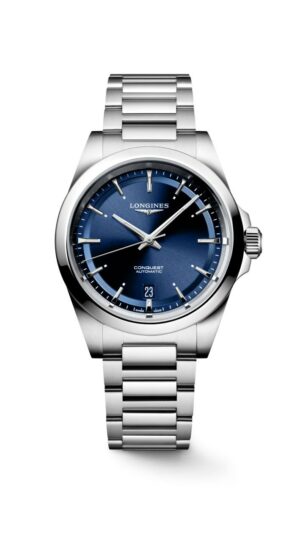 Longines Conquest L3.720.4.92.6 - Gioielleria Casavola di Noci - orologio svizzero automatico unisex cassa 38 mm quadrante blu