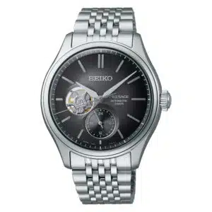 Seiko Presage Classic Series SPB471J1 - Gioielleria Casavola di Noci - orologio automatico giapponese in acciaio INOX con vetro zaffiro antiriflesso - scheletrato