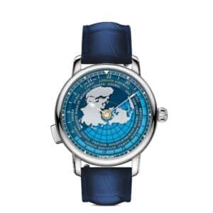 Montblanc Star Legacy Orbis Terrarum 131627 - Gioielleria Casavola di Noci - orologio svizzero con calibro di manifattura ore del mondo - edizione limitata 360 esemplari mondo