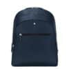 Montblanc zaino medio Sartorial 131716 - Gioielleria Casavola di Noci - idee regalo per compleanno uomo 40 anni - realizzato in pelle color blu - immagine frontale