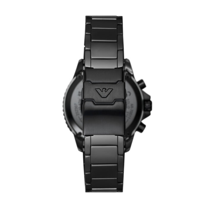 Emporio Armani Orologi AR70010 - Gioielleria Casavola di Noci - idee regalo compleanno 30 anni uomo - bracciale del cronografo in ceramica color nero