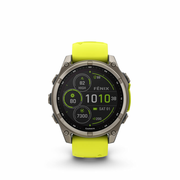 Garmin Fenix 8 47 mm Titanium Sapphire Solar - Gioielleria Casavola di Noci - sportwatch GPS per immersioni ricreative - ghiera in titanio