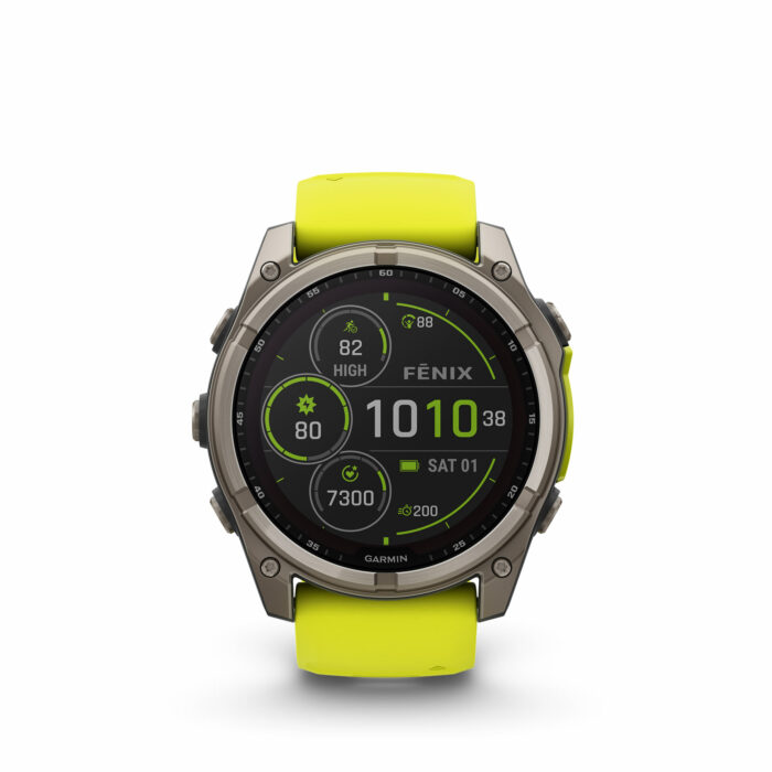 Garmin Fenix 8 51 mm Titanium Sapphire Solar - Gioielleria Casavola di Noci - sportwatch GPS per immersioni ricreative - ghiera in titanio