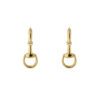 Gucci Horsebit YBD795656001 - Gioielleria Casavola di Noci - orecchini pendenti in oro giallo 18 carati - idee regalo compleanno ragazza 18 anni - immagine frontale
