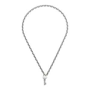 Gucci Trademark YBB796343001 - Gioielleria Casavola di Noci - collana in argento 925 con pendente chiave - idee regalo compleanno 18 anni ragazza - immagine frontale