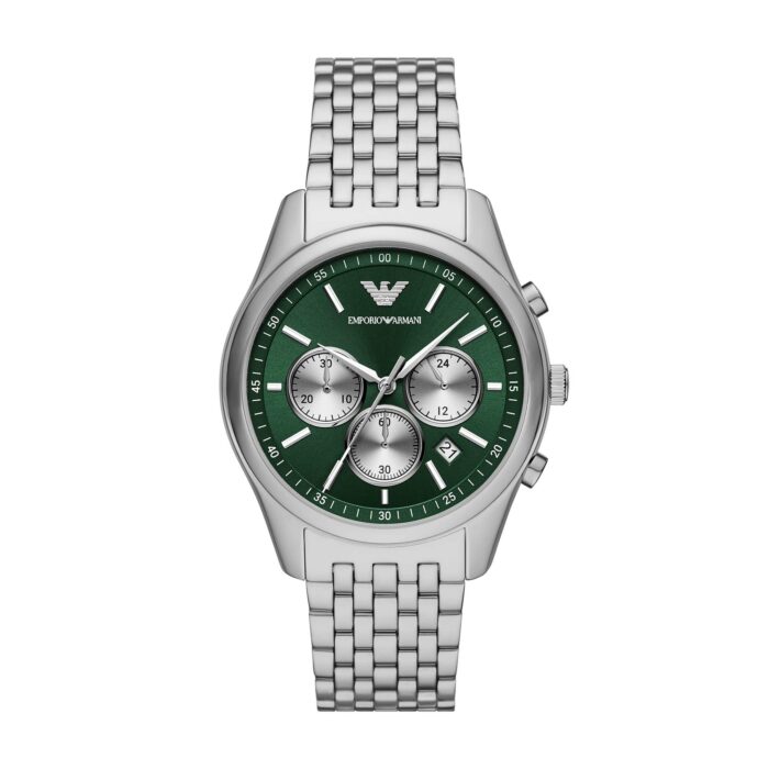 Emporio Armani Orologi AR11581 - Gioielleria Casavola di Noci - cronografo al quarzo con quadrante verde - idee regalo comunione bambino