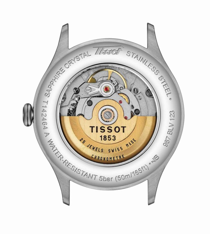 Tissot Heritage 1938 Automatic COSC T142.464.16.062.00 - Gioielleria Casavola di Noci - orologio svizzero automatico certificato - in acciaio INOX con vetro zaffiro