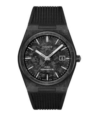 Tissot PRX Powermatic 80 T137.907.97.201.00 - Gioielleria Casavola di Noci - orologio svizzero automatico unisex - cassa in carbonio color nero