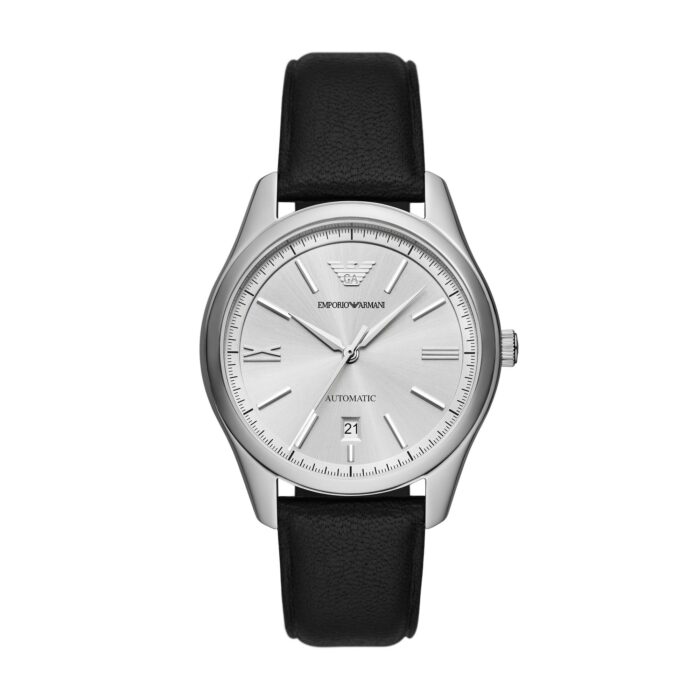 Emporio Armani Orologi AR60077 - Gioielleria Casavola di Noci - calibro automatico e quadrante grigio - idee regalo compleanno ragazzo 18 anni