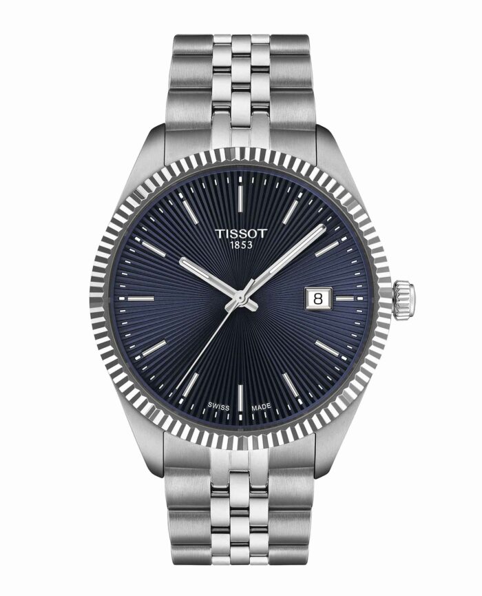 Tissot Ballade 40mm T156.410.11.041.00 - Gioielleria Casavola di Noci - orologio svizzero da uomo al quarzo con vetro zaffiro e quadrante blu