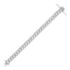 Bracciale catena grumetta Bronzallure WSBZ02327W.W - Gioielleria Casavola di Noci - idee regalo compleanno ragazza - placcato oro bianco 18kt