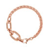 Bracciale catena spiga e maglie ovali Bronzallure WSBZ02174.R - Gioielleria Casavola di Noci - idee regalo compleanno migliore amica