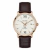 Bulova Classic Hudson 97B225 - Gioielleria Casavola di Noci - orologio automatico da uomo elegante e formale - quadrante bianco con decorazioni