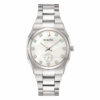Bulova Surveyor Lady 96P242 - Gioielleria Casavola di Noci - Orologio da donna al quarzo con quadrante in madreperla e diamanti come indici - small seconds