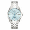 Bulova Sutton Automatic 96B423 - Gioielleria Casavola di Noci - orologio da uomo elegante con quadrante color blu ghiaccio e lancette argentate