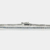 Bracciale tennis donna oro bianco zirconi azzurri - Gioielleria Casavola di Noci - idee regalo compleanno 18 anni migliore amica