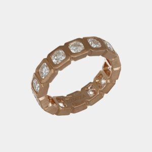 Girodito diamanti Infinity Satin Rosé - Gioielleria Casavola di Noci - anello in oro rosa 18 carati - idee regalo donna che ha tutto