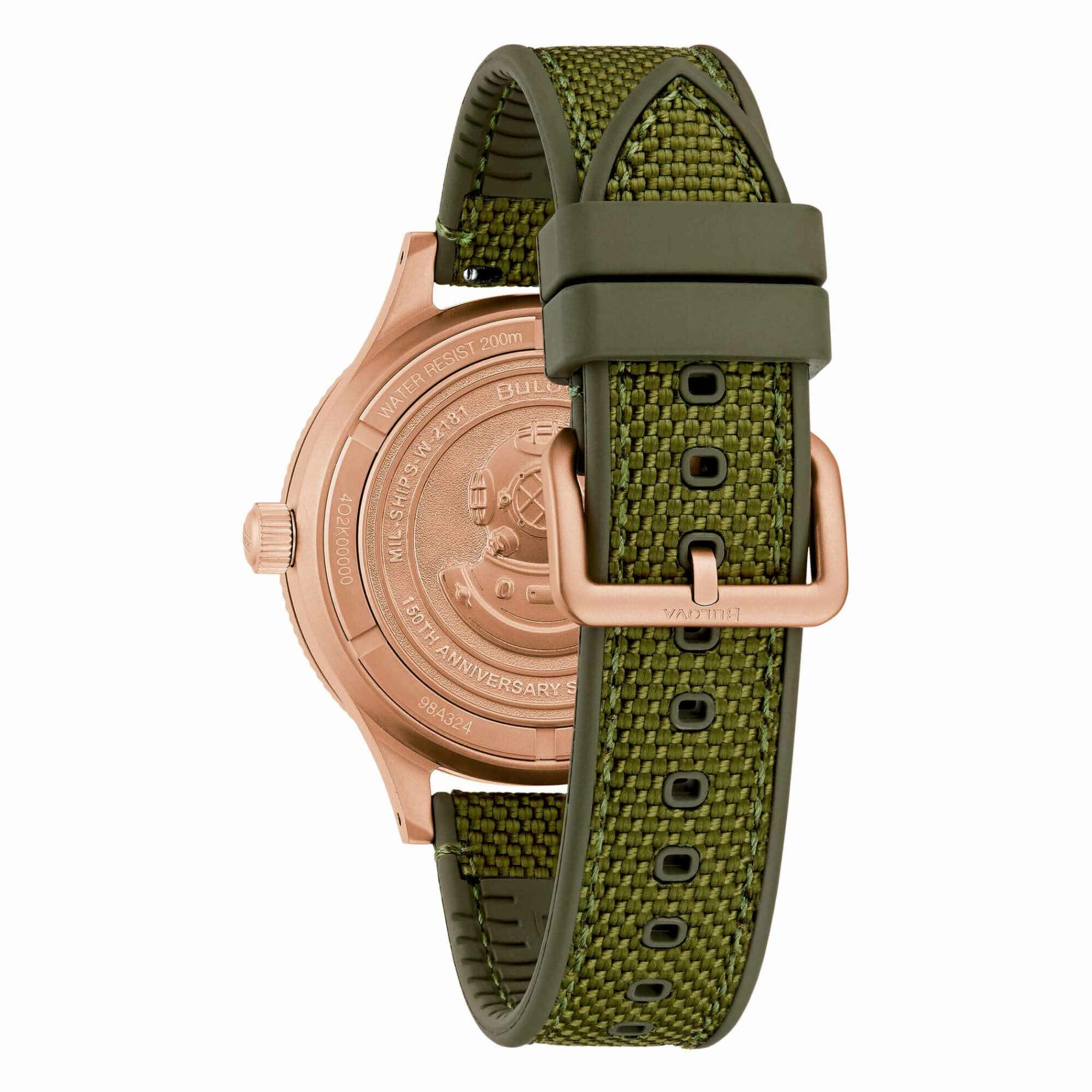 Bulova Mil-Ships Bronze 150 Ann 98A324 - immagine 3