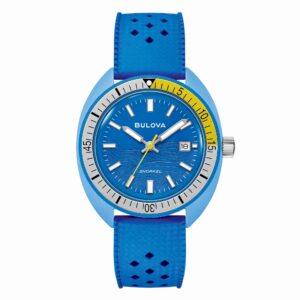 Bulova Snorkel 98B445 - Gioielleria Casavola di Noci - orologio sportivo subacqueo - cassa realizzata in ceramica ibrida - modello Blue Tang